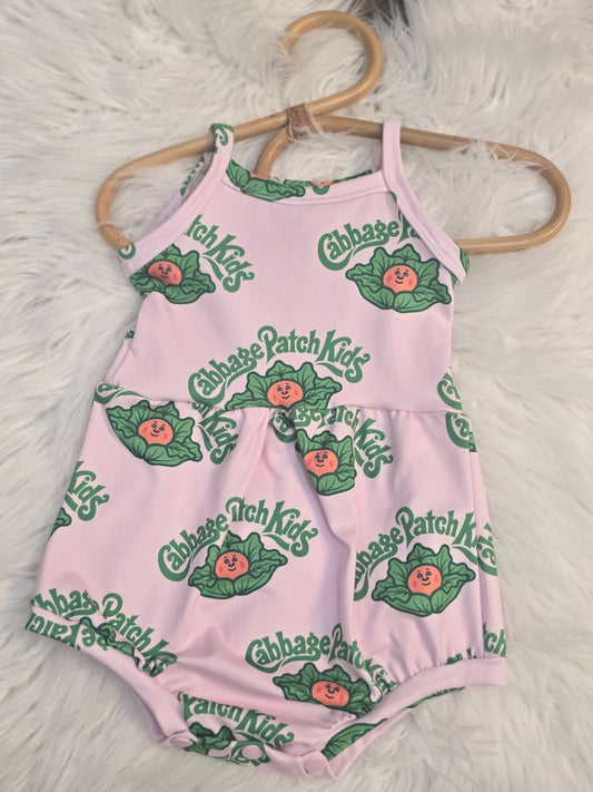 Spaghetti strap romper size 3/6m