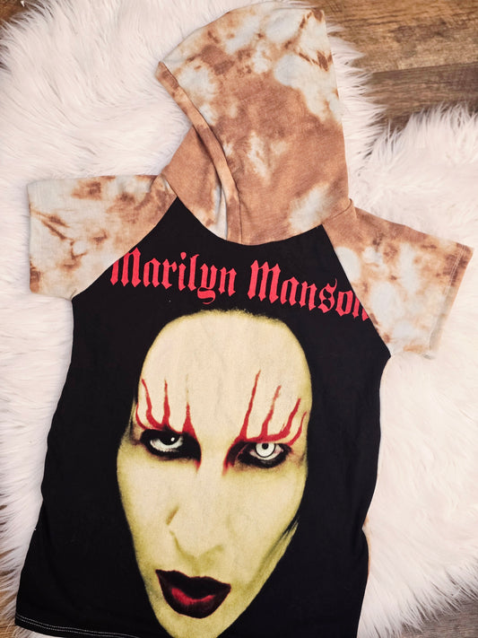 Size 10 fabric back upcycle raglan