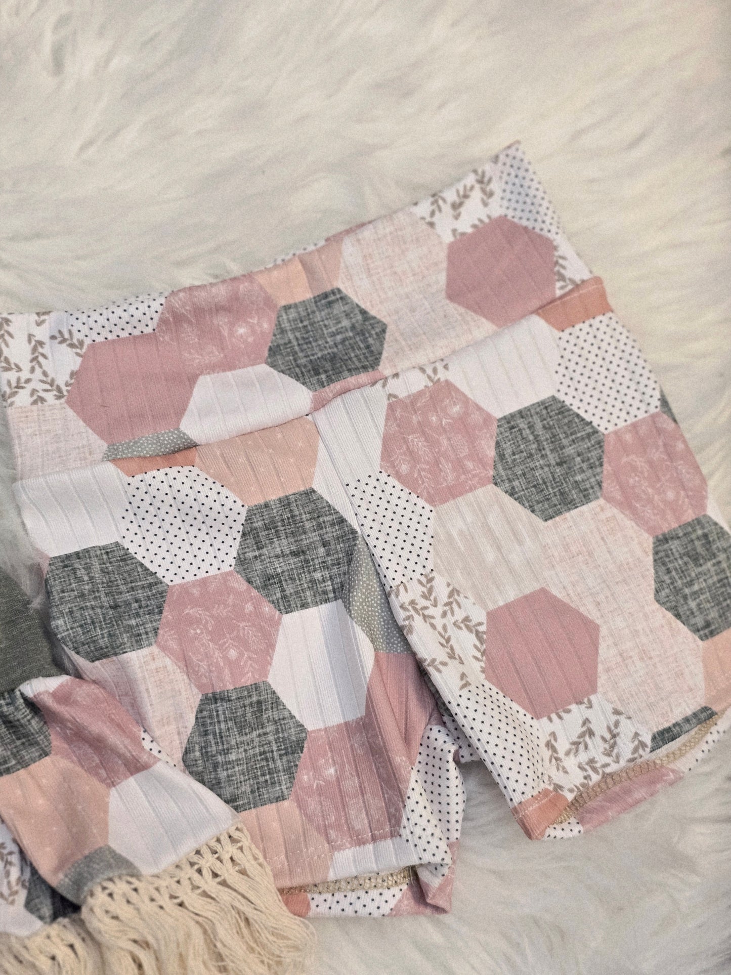 4t napa and biker shorts set