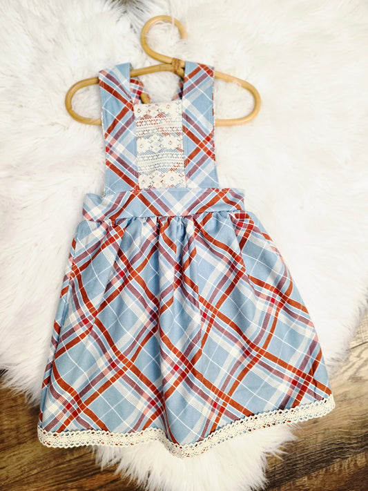 2/3t pinafore dress