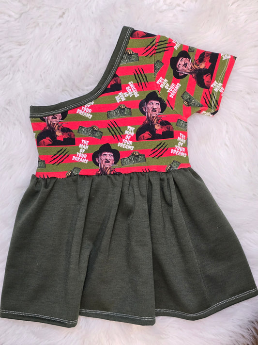 2t single sleeve peplum