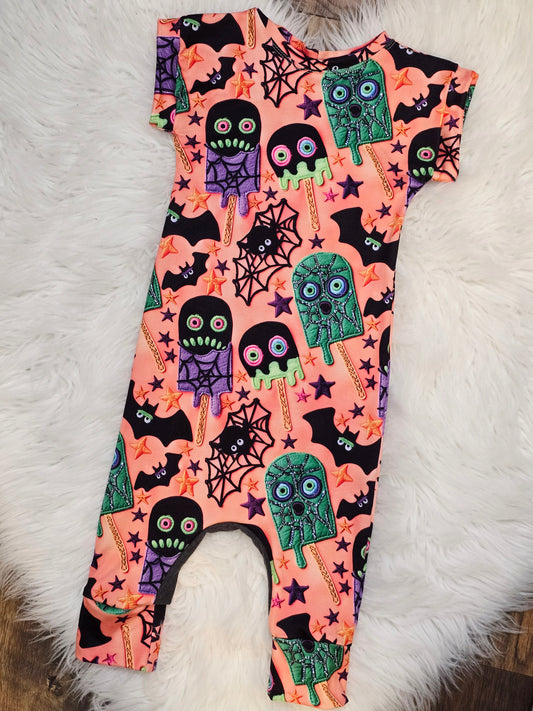 2t spooky pop romper (with snaps)