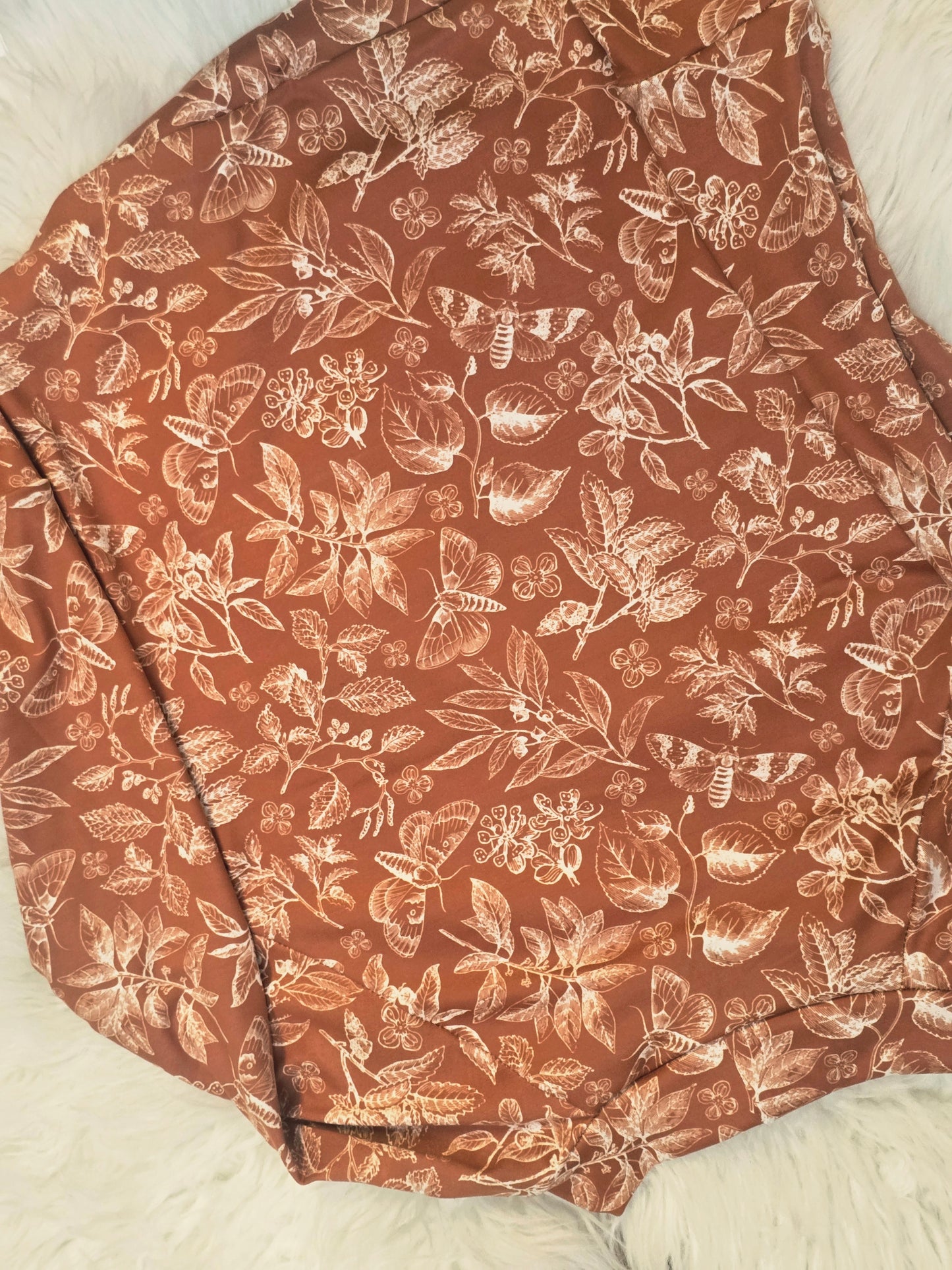 Size 6/7 upcycle (fabric back)