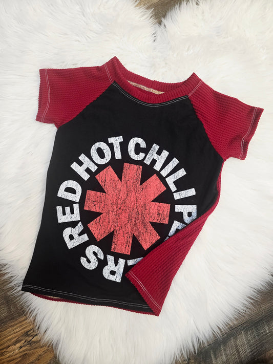 Size 8 raglan upcycle
