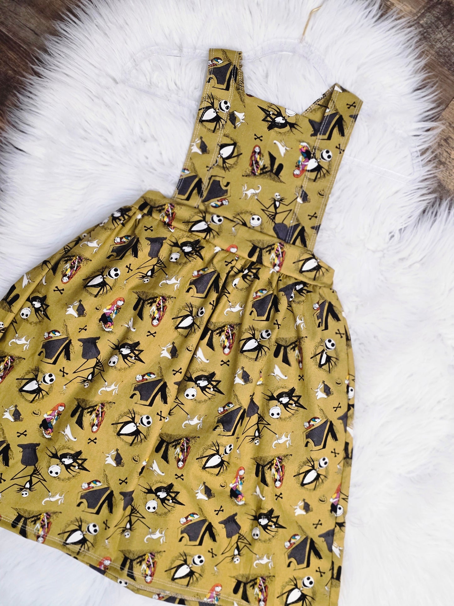 6/7 pinafore dress NBC