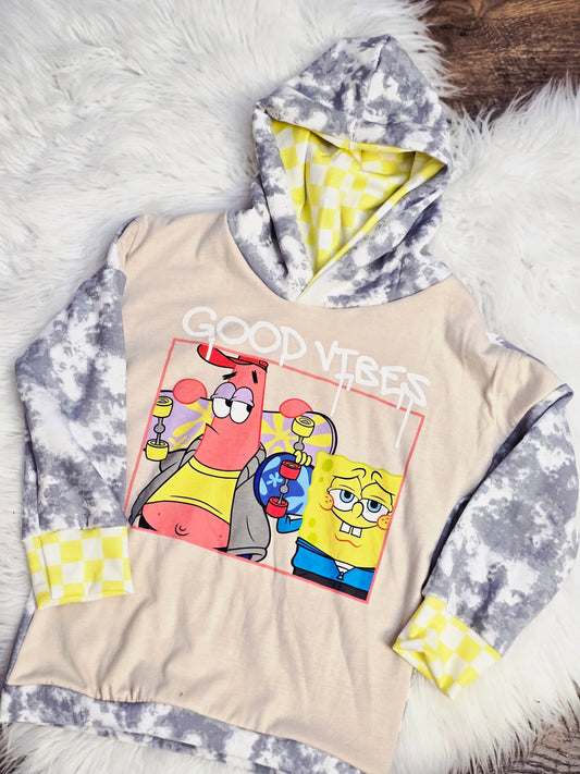 Size 5/6 upcycle hoodie